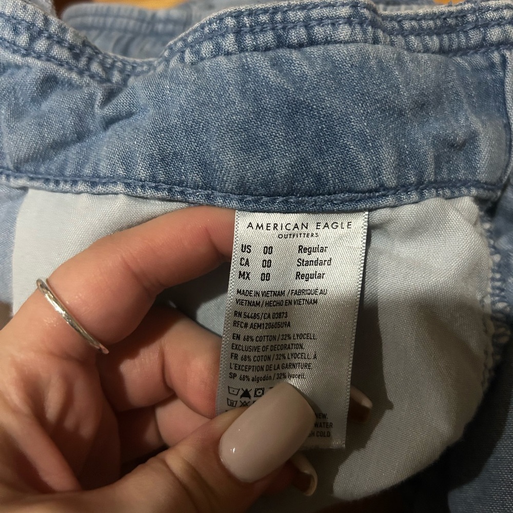 American Eagle Outfitters Light Blue Joggers